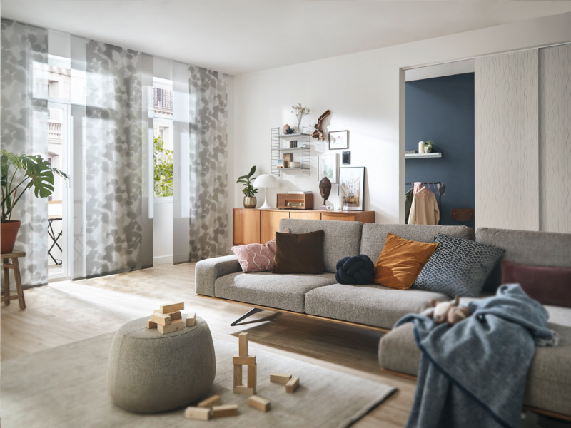 Flächenvorhangsbild